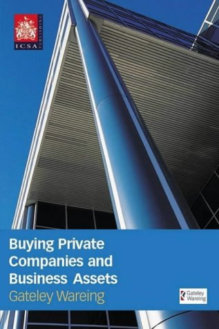 Beispielbild fr Buying Private Companies and Business Assets zum Verkauf von AwesomeBooks