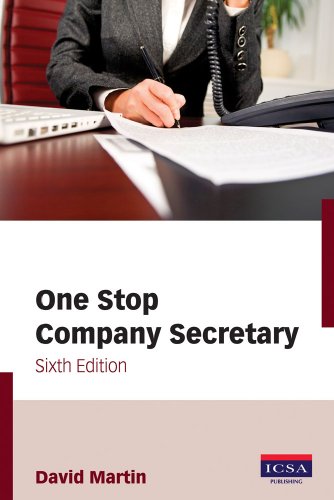 One Stop Company Secretary (9781860724268) by David, Martin