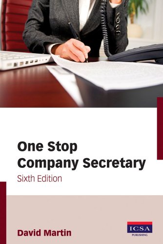 9781860724268: One Stop Company Secretary
