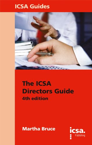 The ICSA Director's Guide (9781860724480) by Bruce, Martha