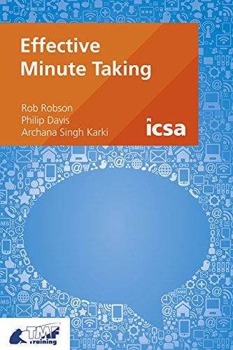 Effective Minute Taking (9781860725463) by Robson, Rob