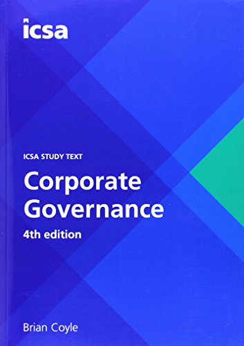 Beispielbild fr Corporate Governance Csqs 4e zum Verkauf von AwesomeBooks