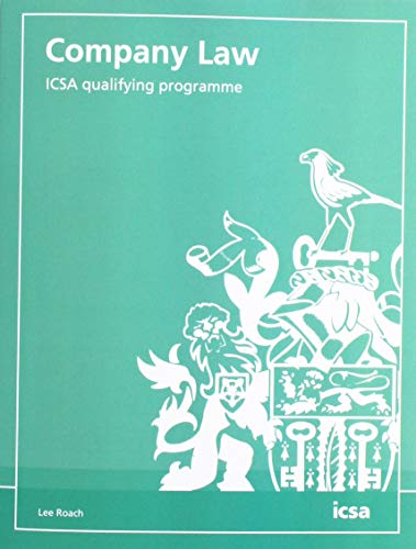 Stock image for Company Law ICSA qualifying programme for sale by PBShop.store US