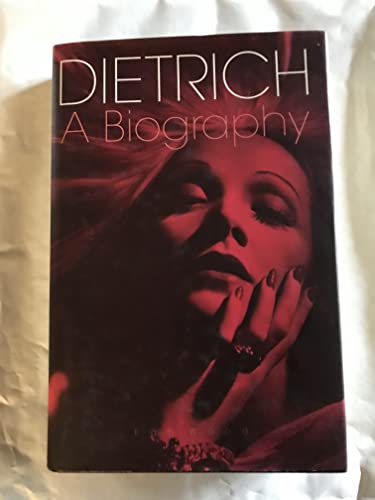 Beispielbild fr Dietrich : A Biography zum Verkauf von Better World Books