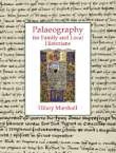Imagen de archivo de Palaeography for Family and Local Historians a la venta por Blackwell's