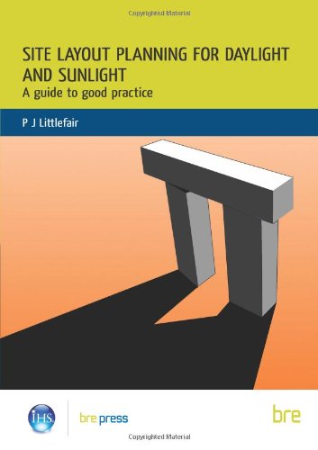 9781860810411: Site Layout Planning for Daylight and Sunlight: A Guide to Good Practice (BR 209)