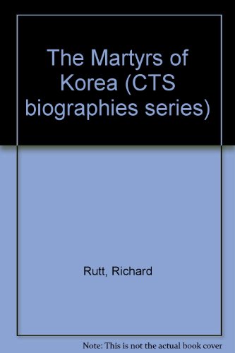 9781860821516: The Martyrs of Korea (CTS biographies series)