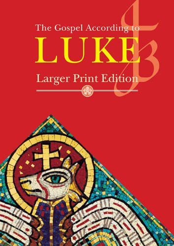 Beispielbild fr Larger Print Gospel of Luke (Scripture) zum Verkauf von WorldofBooks