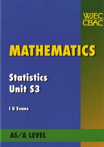 Beispielbild fr Mathematics Statistics Unit S3 zum Verkauf von WorldofBooks