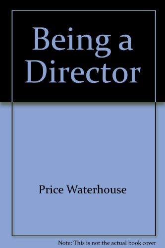 Being a Director (9781860890390) by Price Waterhouse