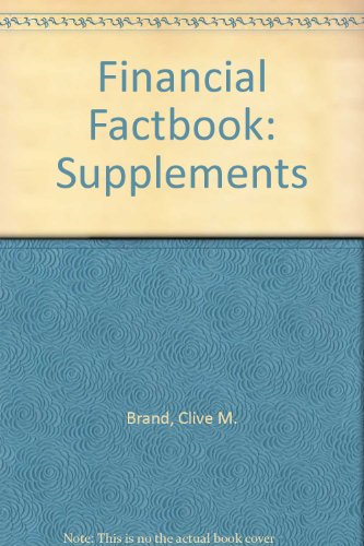 Financial Factbook, Supplements Only (9781860898655) by Brand Roger;Stephens, Moore, Clive;Mason