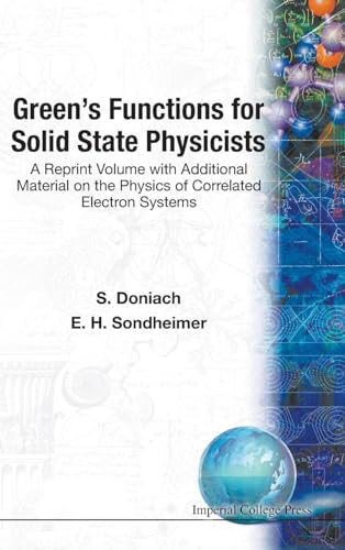 Stock image for GREEN'S FUNCTIONS FOR SOLID STATE PHYSICISTS for sale by California Books