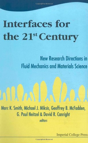 Imagen de archivo de Interfaces For The 21st Century: New Research Directions In Fluid Mechanics And Materials Science a la venta por THE SAINT BOOKSTORE