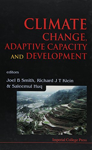 Beispielbild fr Climate Change, Adaptive Capacity and Development zum Verkauf von HPB-Red