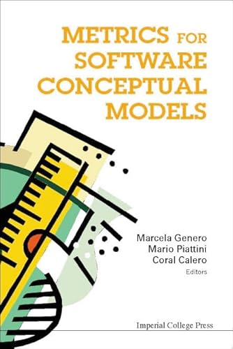 Imagen de archivo de Metrics for Software Conceptual Models a la venta por Better World Books: West