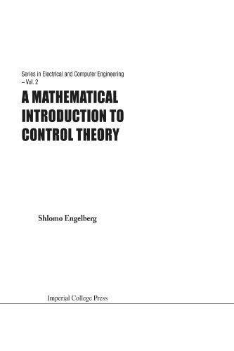Stock image for A Mathematical Introduction to Control Theory for sale by Books Puddle