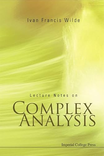 9781860946424: Lecture Notes On Complex Analysis