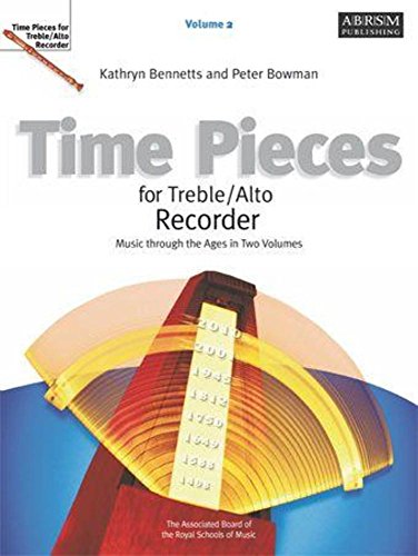 Beispielbild fr Time Pieces for Treble/Alto Recorder, Volume 2 (Time Pieces (ABRSM)) zum Verkauf von WorldofBooks