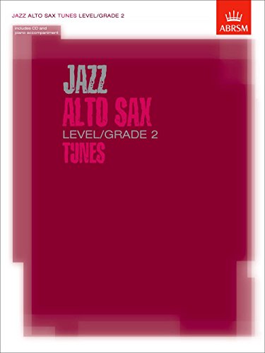 9781860963056: JAZZ ALTO SAXOPHONE TUNES LEVEL/GRADE 2 BOOK/CD FOR ALTO SAXOPHONE AND PIANO