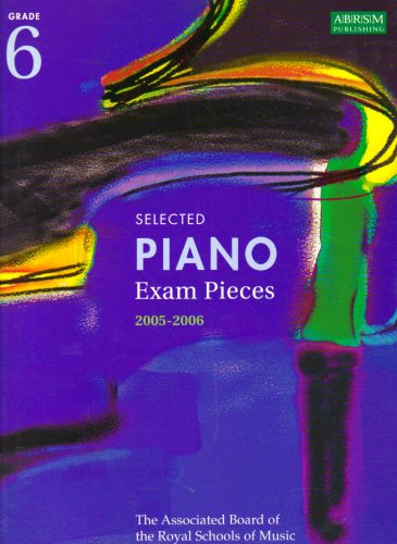9781860964145: Selected Piano Examination Pieces 2005-2006