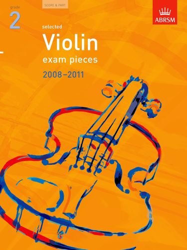 Imagen de archivo de Selected Violin Exam Pieces 2008-2011, Grade 2, Score & Part (ABRSM Exam Pieces) a la venta por WorldofBooks