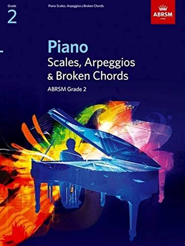 Stock image for Piano Scales, Arpeggios & Broken Chords, Grade 2 (ABRSM Scales & Arpeggios) for sale by WorldofBooks