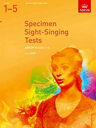 Stock image for Specimen Sight-Singing Tests. Grades 1-5 for sale by Blackwell's