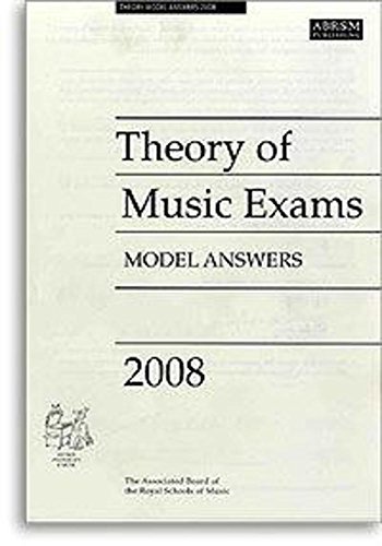 9781860969836: Theory of Music Exams Model Answers, Grade 3, 2008 (Theory of Music Exam Papers & Answers (ABRSM))