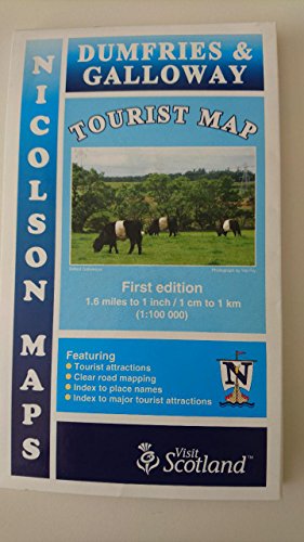 Stock image for Dumfries and Galloway Tourist Map for sale by Brit Books