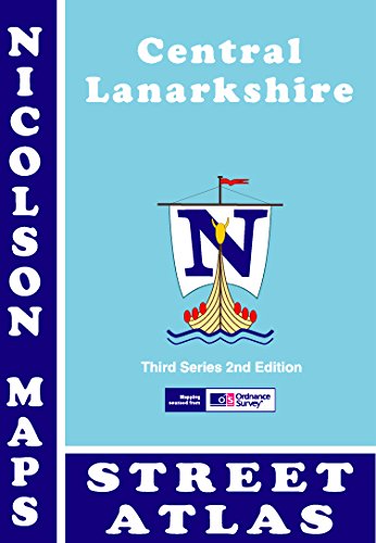 Stock image for Central Lanarkshire Street Atlas for sale by WorldofBooks