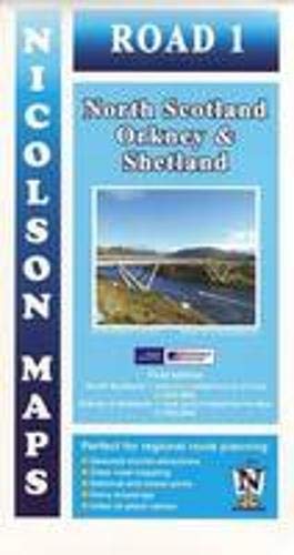 9781860973345: Road 1 North Scotland: Orkney & Shetland - Nisolson