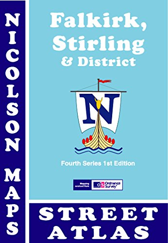 Beispielbild fr Falkirk, Stirling and District Street Atlas: Including Clackmannanshire (Nicolson Maps Street Atlas) zum Verkauf von WorldofBooks