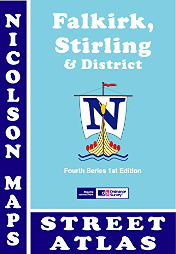 9781860973826: Falkirk, Stirling and District Street Atlas: Including Clackmannanshire (Nicolson Maps Street Atlas)