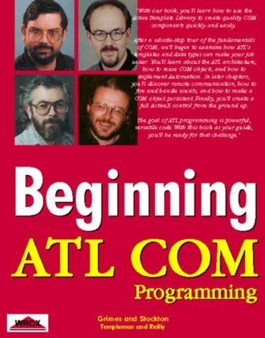 Stock image for Beginning Atl Com Programming for sale by HPB-Diamond