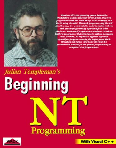 Beginning Windows Nt Programming (9781861000170) by Templeman, Julian