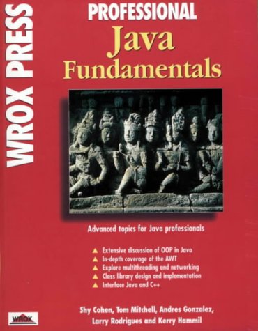 9781861000385: Professional Java Fundamentals