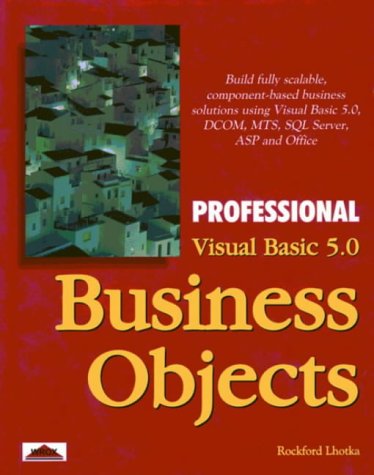 Beispielbild fr Professional Visual Basic 5.0 Business Objects zum Verkauf von HPB-Diamond