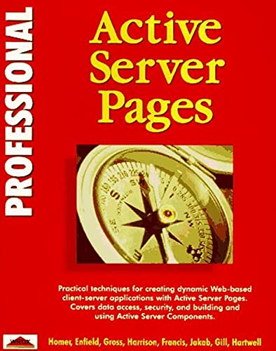 9781861000729: PROFESSIONAL ACTIVE SERVER PAG (Instant S.)