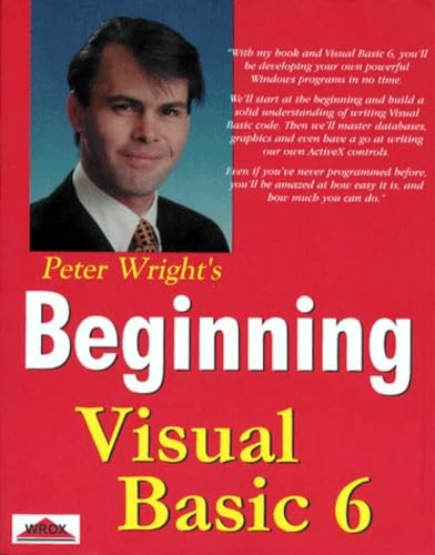 Imagen de archivo de Visual Basic 6 a la venta por Better World Books