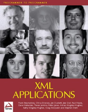 XML Applications (9781861001528) by Boumphrey, Frank