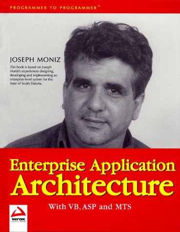 Imagen de archivo de Enterprise Application Architecture With VB, ASP, and MTS a la venta por George Cross Books