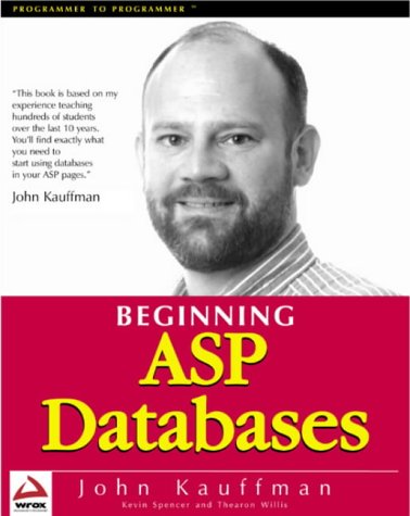 Beispielbild fr Beginning Asp Databases zum Verkauf von Ammareal