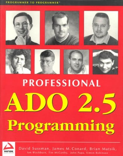 Stock image for ADO 2.5 Programming for sale by Better World Books