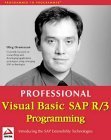 Imagen de archivo de Professional Visual Basic SAP R/3 Programming a la venta por medimops