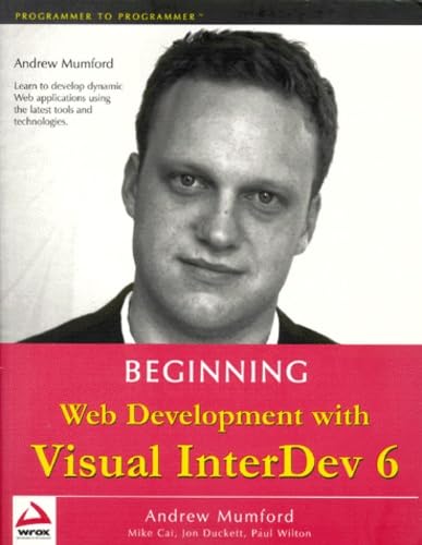 Stock image for Beginning Web Development With Visual Interdev 6.0 for sale by Wonder Book