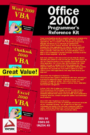 Office 2000 Programmers Reference Kit (9781861003003) by MacKenzie, Duncan; Green, John; Gifford, Dwayne