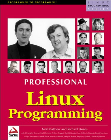 Beispielbild fr Professional Linux Programming zum Verkauf von HPB-Red