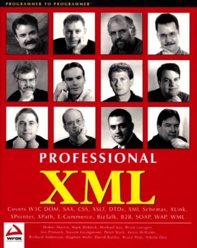 Stock image for Professional XML for sale by Better World Books