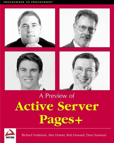 Beispielbild fr A Preview of Active Server Pages+ zum Verkauf von Ergodebooks
