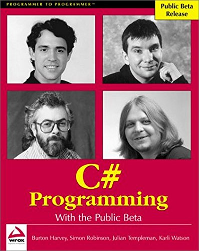 Stock image for C# Programming with the Public Beta for sale by Open Books